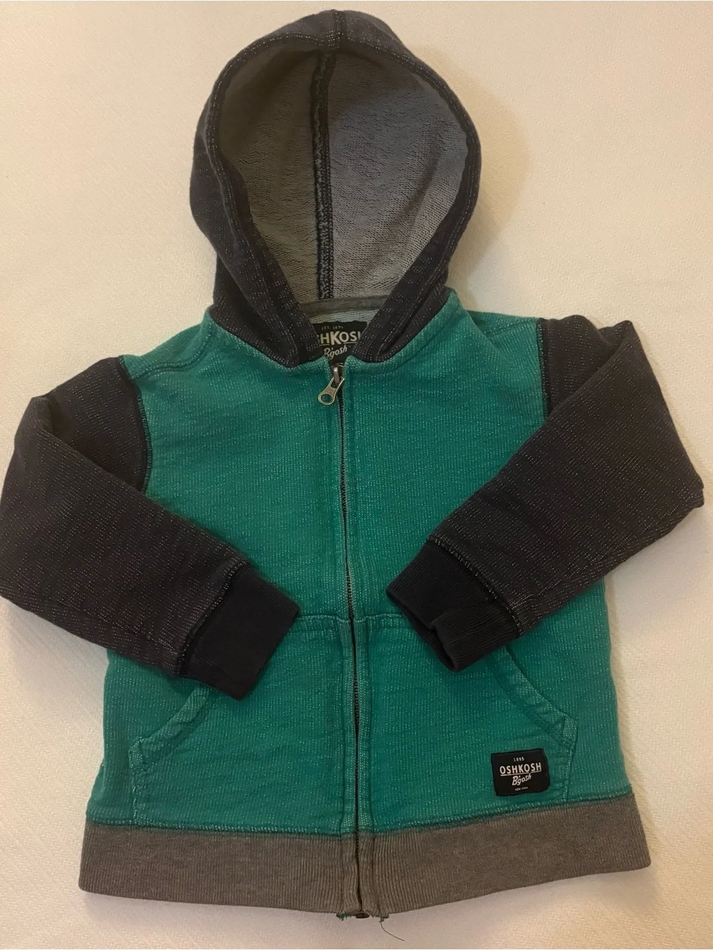 OshKosh Zip-Up Hooded Sweatshirt - THE perfect beach jacket